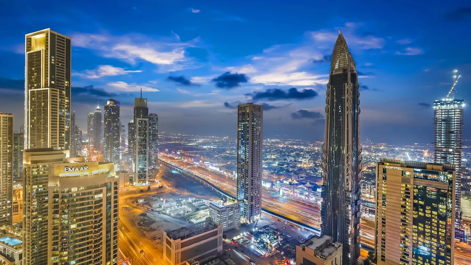 First Class Dubai 2Br Apartment Amazing Skyline And Sea Views From Balcony