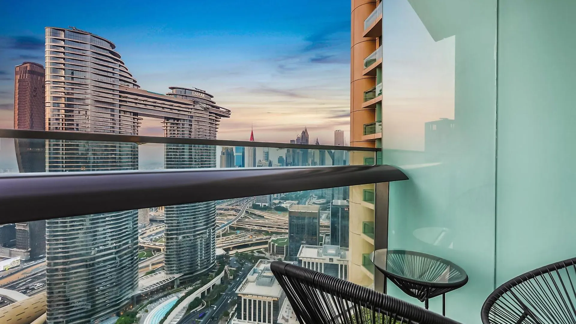 First Class Dubai 2Br Apartment Amazing Skyline And Sea Views From Balcony United Arab Emirates