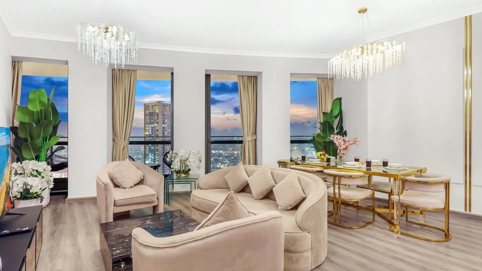 First Class Dubai 2Br Apartment Amazing Skyline And Sea Views From Balcony 0*,  United Arab Emirates